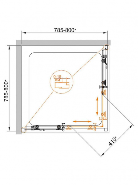 ������� ������ Cezares Eco A-2-80-P-Cr ������ punto