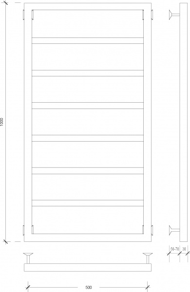 ����������������� ������� Secado ����� 100x50, ������ �������