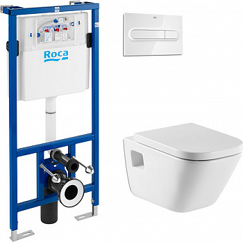 ��������  ������� ����������� ��� �������� Roca DUPLO WC 890090020 + ���� ��� ������� ���������� Roca Gap 346477000 + ������ ����� Roca PL1 Dual ����