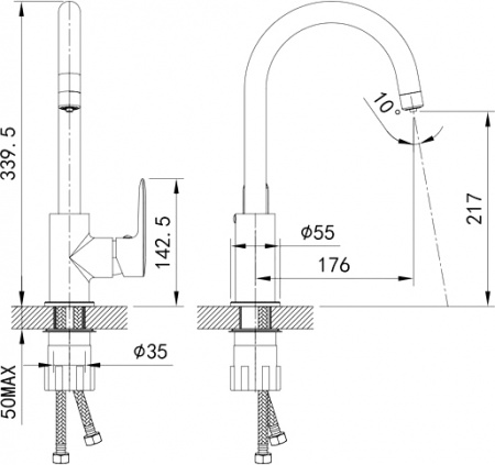 ��������� IDDIS Cuba CUBWTFJi05 ��� �������� �����, �����