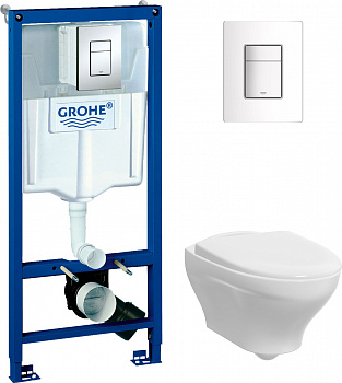 ��������  ������� ����������� ��� �������� Grohe Rapid SL 38772001 3 � 1 � ������� ����� + ������ ��������� Gustavsberg Estetic Hygienic Flush �����