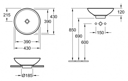 ���������� Villeroy & Boch Loop & friends 5144 00 01 alpin