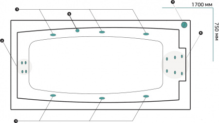 ��������� ����� Marka One Aelita 01��1775���� �������, 170�75