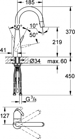 ��������� Grohe Zedra 32296000 ��� �������� �����