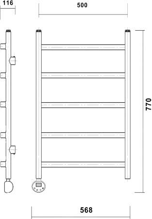 ����������������� ������������� Domoterm ������� �5 50x70, �������� ������, L