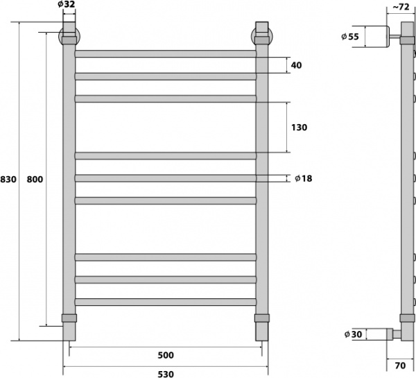 ����������������� ������� Energy Breeze Prestige 80x50