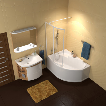 ��������� ����� Ravak Rosa I 150x105 L � �������