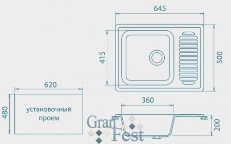 ����� �������� GranFest Standart GF-S645L ��������