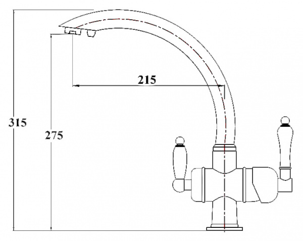 ��������� Zorg Clean Water ZR 327 YF antique ��� �������� �����