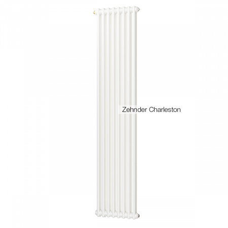 �������� �������� ������������ Zehnder Charleston 2180/10 1270 RAL 9016 2-� ���������, ����������� ������� 3/4
