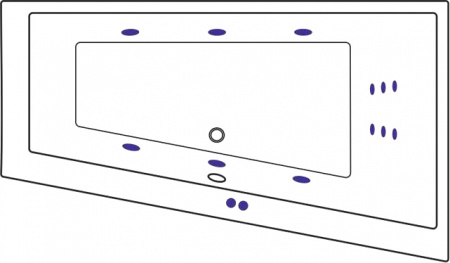 ��������� ����� Excellent Sfera Slim WAEX.SFP17S.LINE 170�100 R