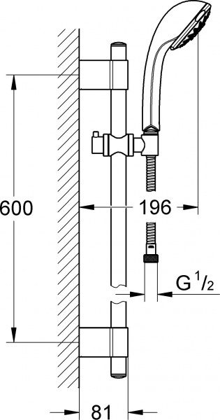 ������� �������� Grohe Relexa 100 Five 28964001