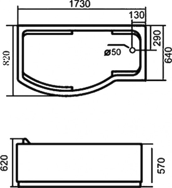 ��������� ����� Gemy G9010 B 170x80 R