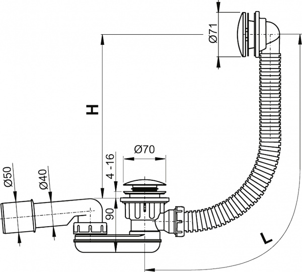 ����-������� AlcaPlast A507KM