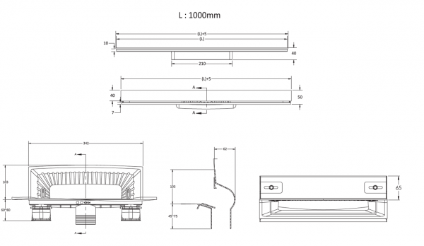   Berges Wasserhaus Wall 090057 100 
