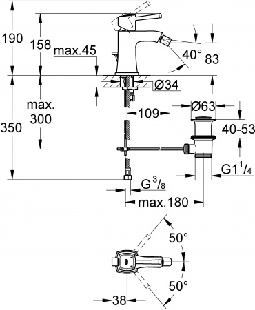 ��������� Grohe Grandera 23315000 ��� ����