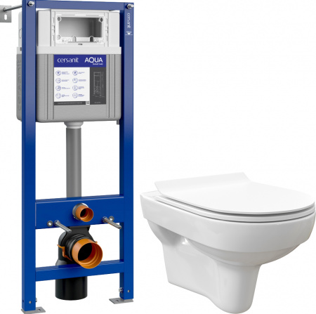 ��������  ������ ��������� STWORKI ��������� Clean On DPL EO slim 63429 ������������ + ������� ����������� ��� �������� Cersanit Aqua Smart M 40