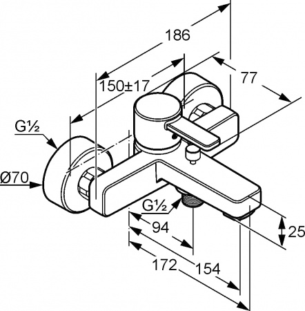 ��������� Kludi Zenta 386709175 ��� ����� � �����