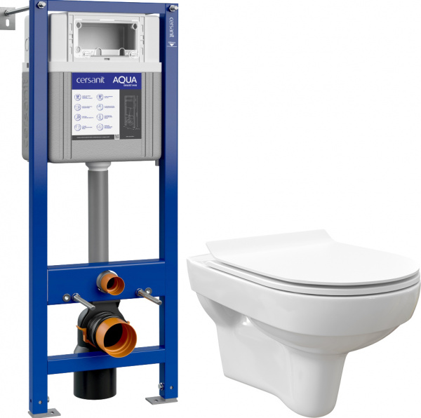 ��������  ������ ��������� STWORKI ��������� Clean On DPL EO slim 63429 ������������ + ������� ����������� ��� �������� Cersanit Aqua Smart M 40