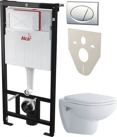 ��������  ������ ��������� Duravit D-code 45700900A1 ������������ + ������� ����������� ��� �������� AlcaPlast AM101/1120-4:1RS M71-001