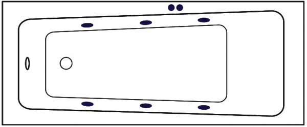 ��������� ����� Excellent Ava WAEX.AVA16.SOFT 160x70