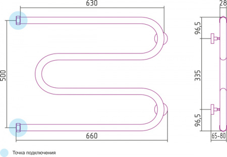 ����������������� ������� ������� �-�������� 50x65