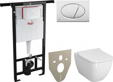 ��������  ������ ��������� VitrA Shift 7742B003-0075 � ������� + ������� ����������� AM102/1120 + ������ ����� AlcaPlast + ���������������� ������