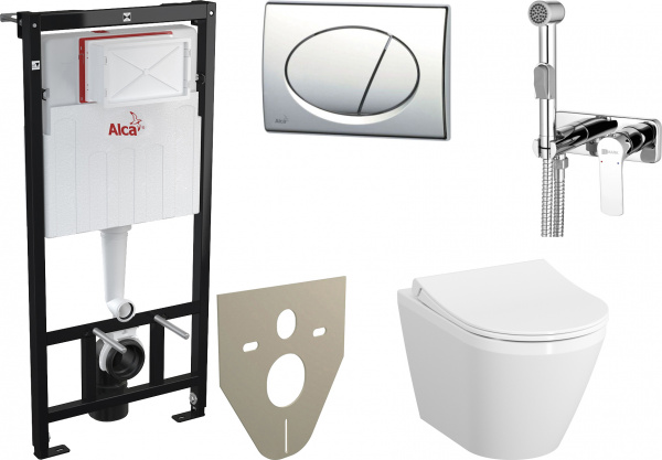 ��������  ������ ��������� VitrA Integra 7040B003-0075 � ������� + ������� ����������� AlcaPlast AM101/1120-4:1RS M71-001 + ������������� ��� Lemark plus Grace LM1519C