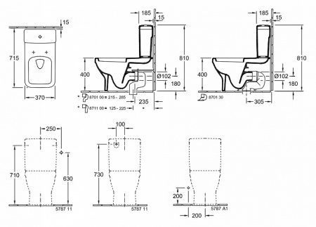 ������-������� Villeroy & Boch Architectura 5687 10 01 alpin