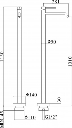 ��������� Paffoni Light LIG031NO ��� ����, ��� ��������, ���������