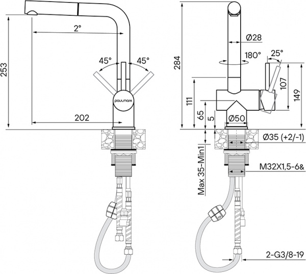 ��������� Paulmark Dosse Do214418-BG ��� �������� �����
