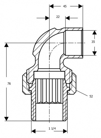 ����� Viega 94098G DN 35x1 1/4