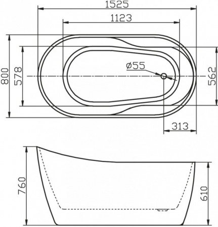 ��������� ����� BelBagno BB301 150x80