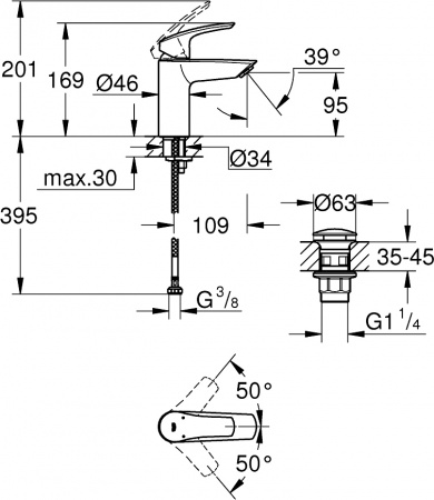 ��������� Grohe Eurosmart 23922003 ��� ��������