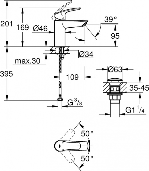 ��������� Grohe Eurosmart 23922003 ��� ��������