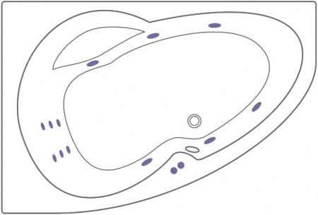 ��������� ����� Excellent Newa WAEX.NEL16.LINE 160x95 L