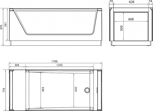 ��������� ����� Aima Design Neo 170�75, 2 ������, ����� �����