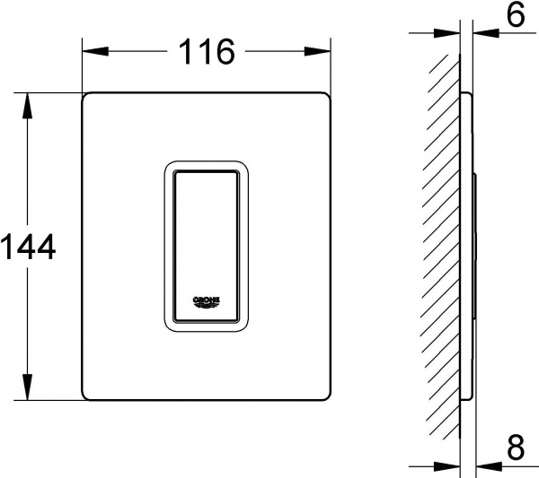 ������ ����� Grohe Skate Cosmopolitan 38846LS0 ��� ��������