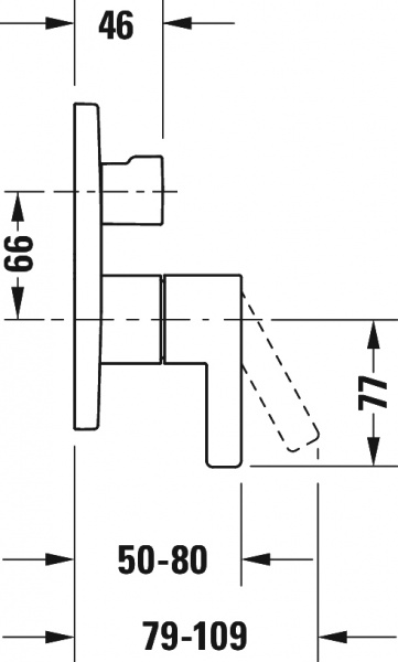 ��������� Duravit D-Neo DE5210012010 ��� ����� ������
