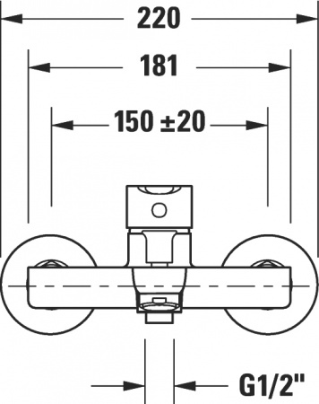��������� Duravit A.1 A15230000010 ��� ����� � �����, ����
