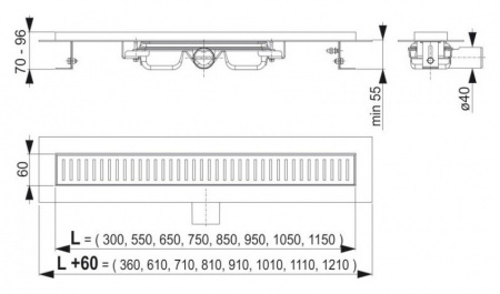 ������� ����� AlcaPlast APZ101 850 � �������