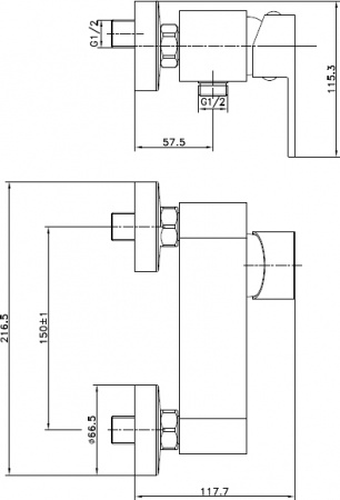 Cersanit Elio 63046  , 