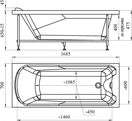 ��������� ����� Radomir ������ 3 1-01-0-0-1-029 170x70