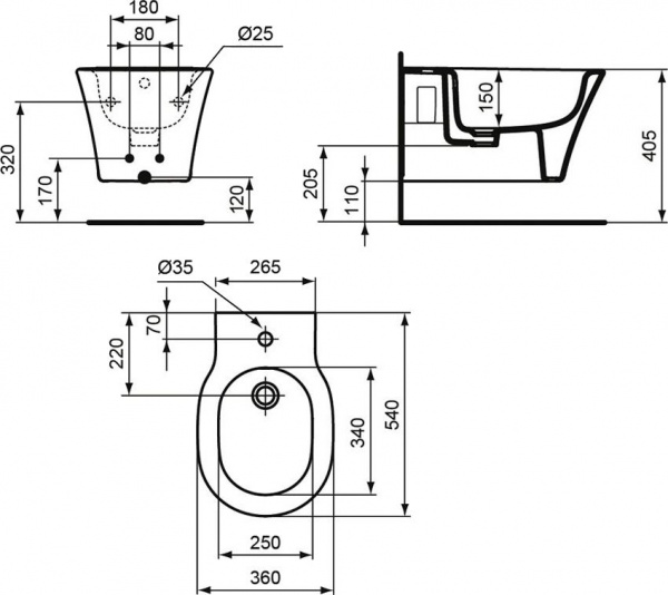 ���� ��������� Ideal Standard Connect Air E026601