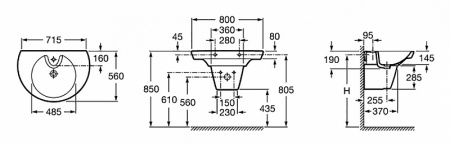 �������� Roca Veranda 327442000 (80 ��)