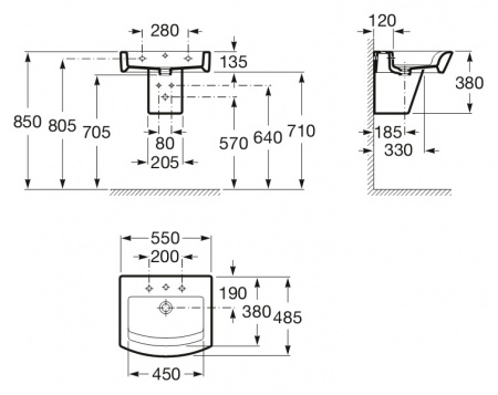 �������� Roca Hall 327881000 (55 ��)