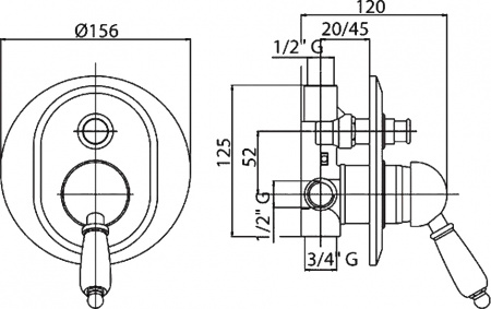 ��������� Cezares Elite VDIM-01-Bi � ���������� ������