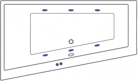 ��������� ����� Excellent Sfera WAEX.SFL17.SOFT 170x100 L