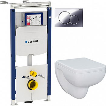 ��������  ������� ����������� ��� �������� Geberit Duofix Sigma 12 Plattenbau 111.362.00.5 + ������ ��������� AM.PM Tender C45A1739SC + ������ ����� G