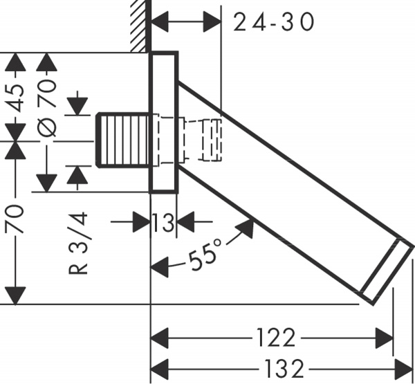 ����� Axor Starck 10410000 ��� �����, ����